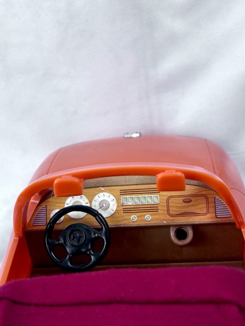 Toy Sports Car Orange Two-Seater Convertible for Calico Critters - Picture 12 of 12